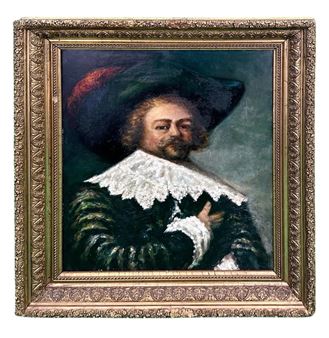 Portrait Of A Man With A Ruff - Franz Hall