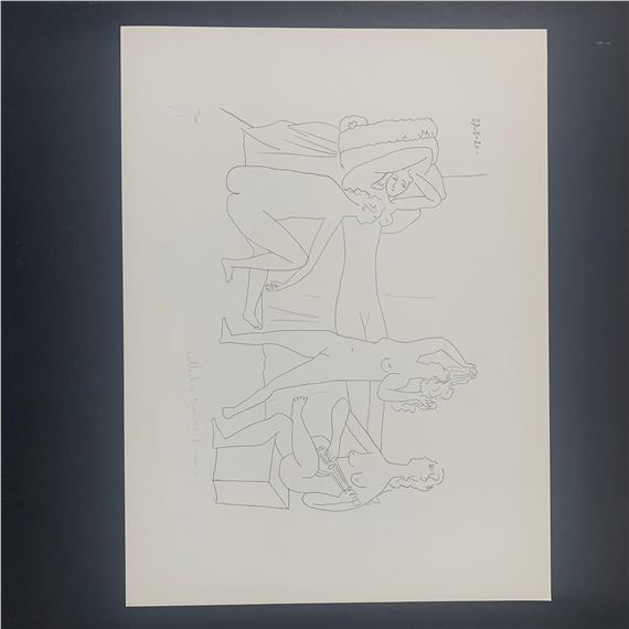 Pablo Picasso | Quatre Nus Au Harem | MutualArt
