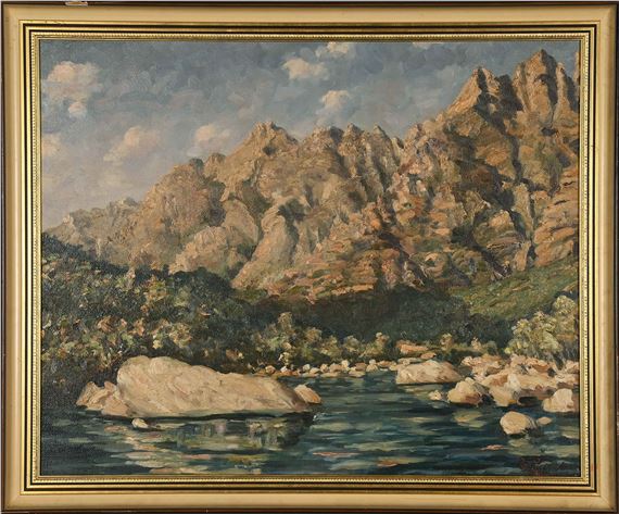 Mountains and Lake - Eric Pithey