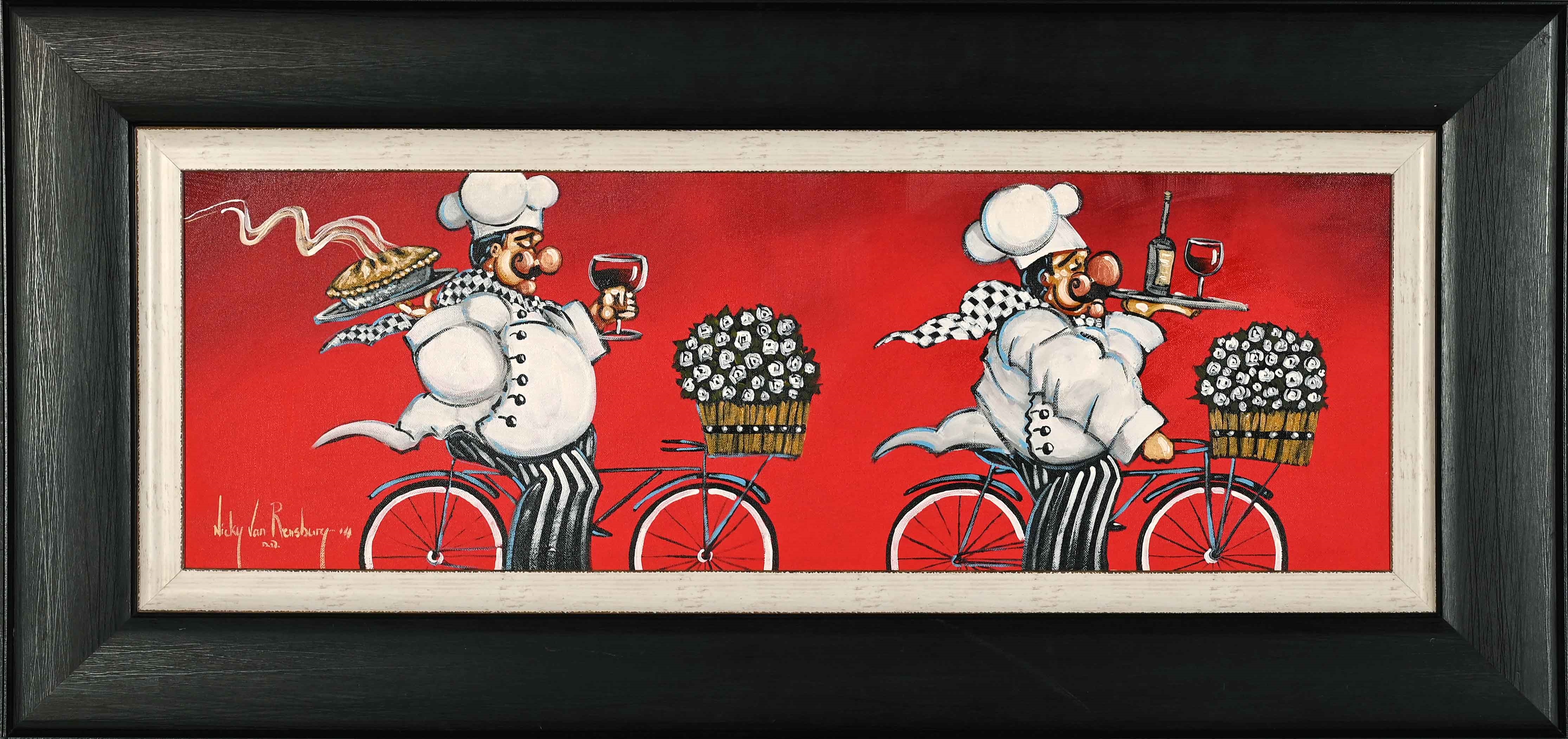 Chefs on Bicycles