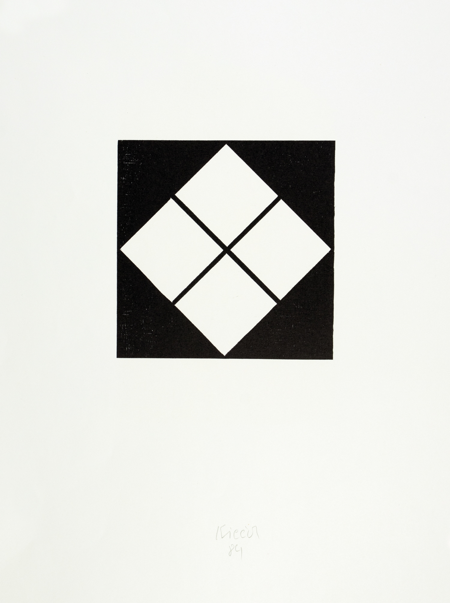 Hubert Kiecol | Sechs Holzschnitte. (1984) | MutualArt