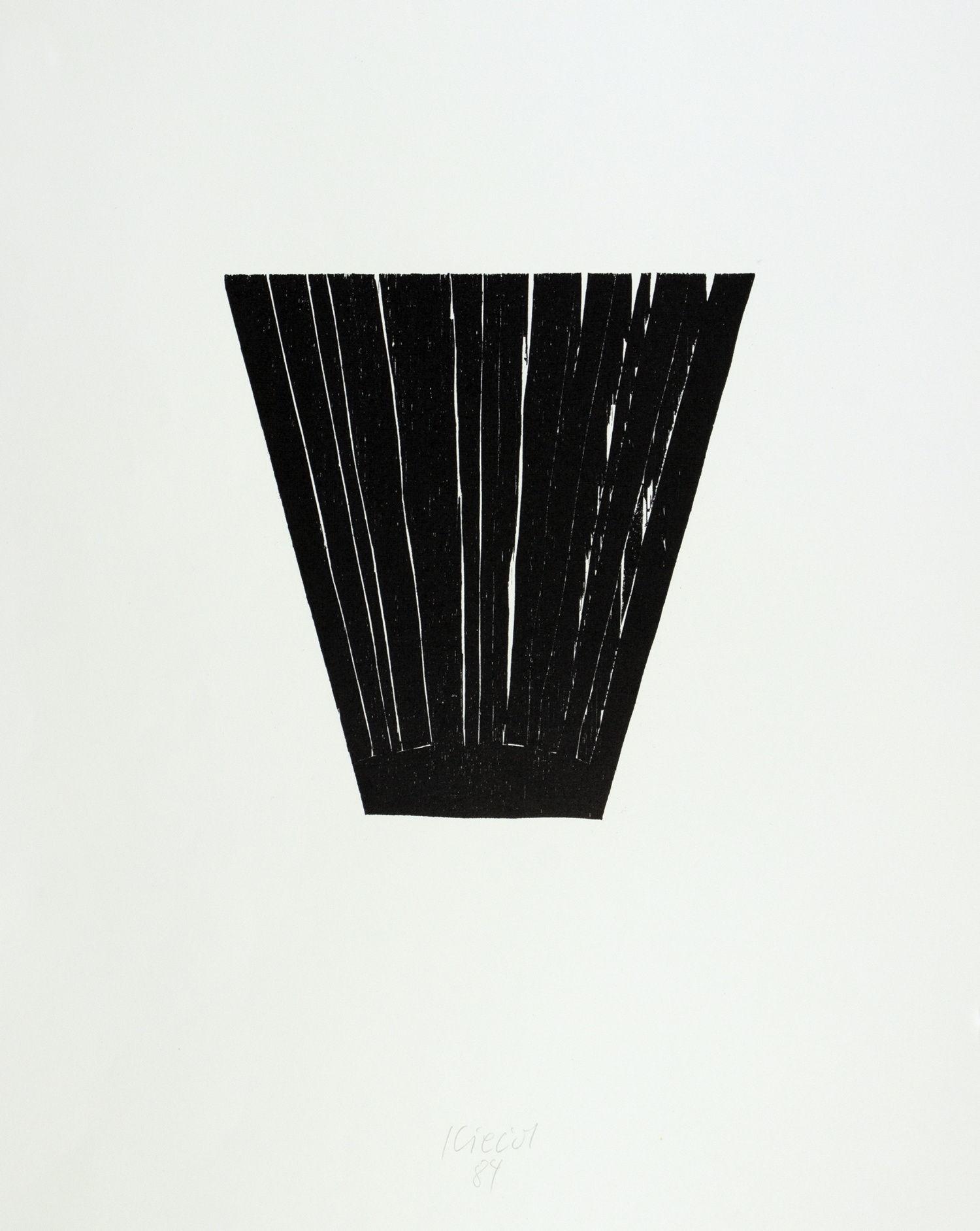 Hubert Kiecol | Sechs Holzschnitte. (1984) | MutualArt