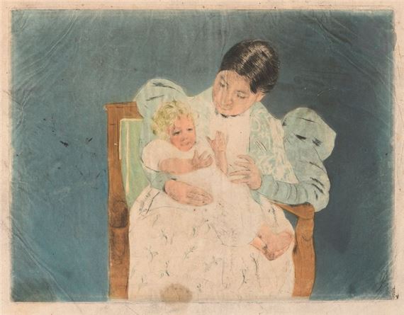 The Barefooted Child by Mary Cassatt, 1898