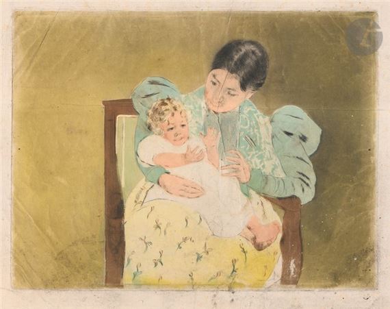 The Barefooted Child by Mary Cassatt, 1898
