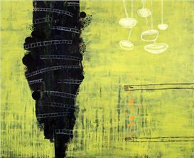 Charles Yuen’s Paintings Are Cosmic Puzzles to Be Pondered