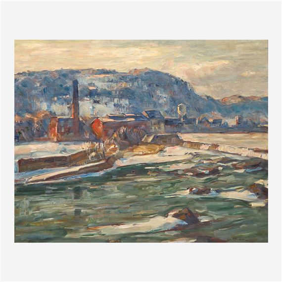 Mill Dam by John Fulton Folinsbee