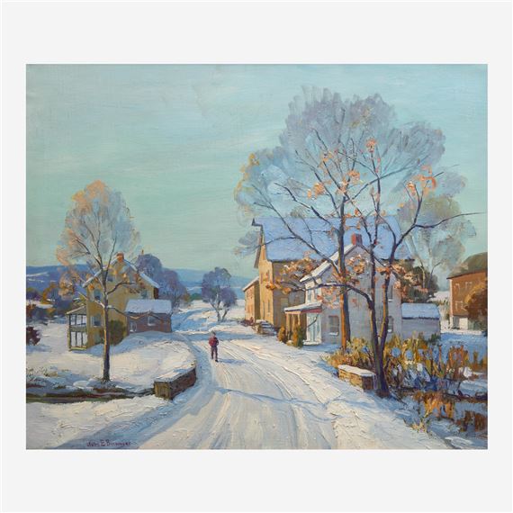 Winter - Perkiomen Valley by John Emil Berninger
