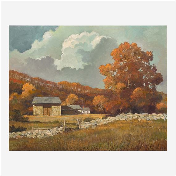 Fall Foliage by Eric Sloane