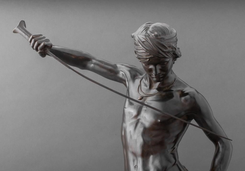 Marius-Jean-Antonin Mercié | David Statue (Circa 1875) | MutualArt
