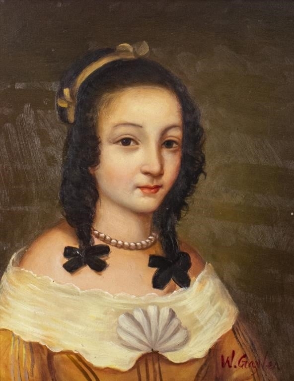 American School | Portrait of a Girl | MutualArt