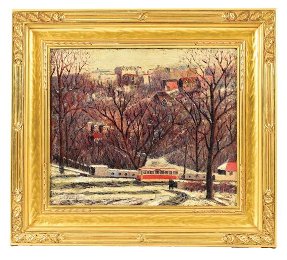 WINTER by Joseph Anthony Buzzelli, 20th century