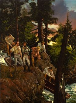 Untitled (Lewis and Clark) - William Maughan