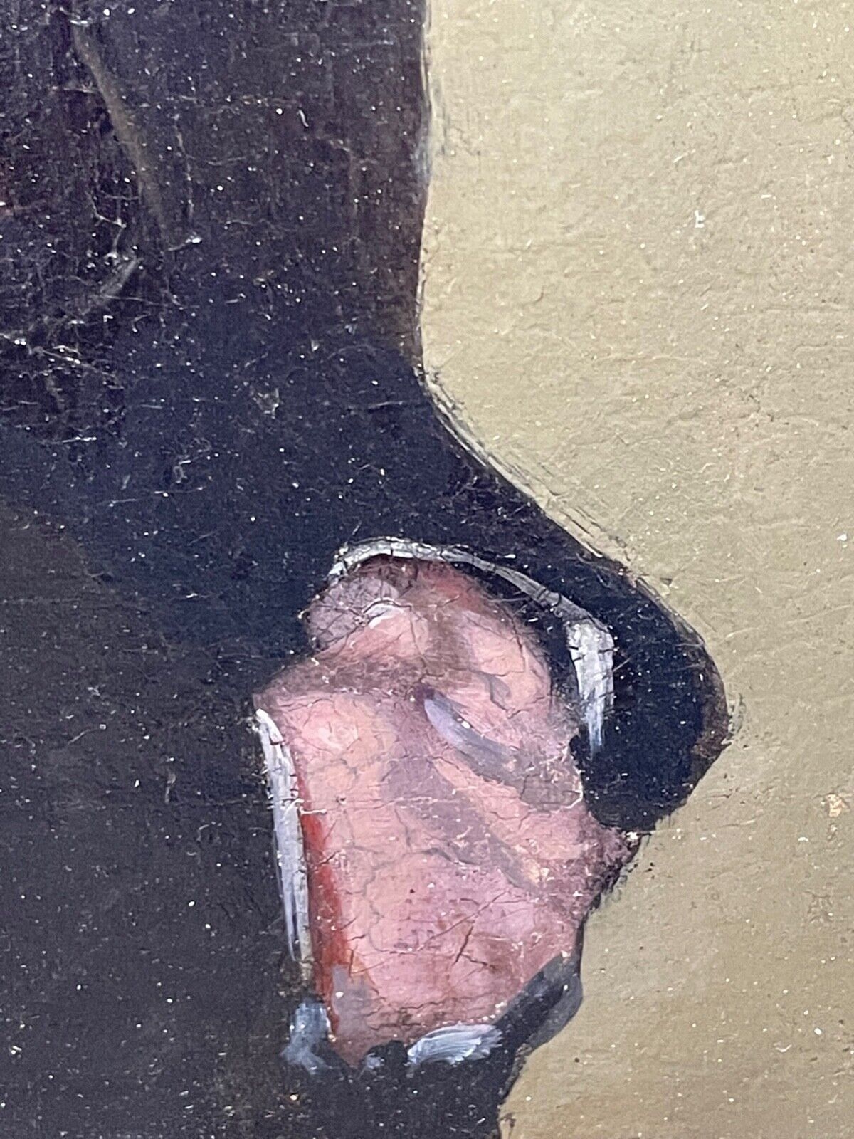 Artwork by John Whistler, PORTRAIT OF AN ENGLISH GENTLEMAN OIL PAINTING, Made of Oil on canvas