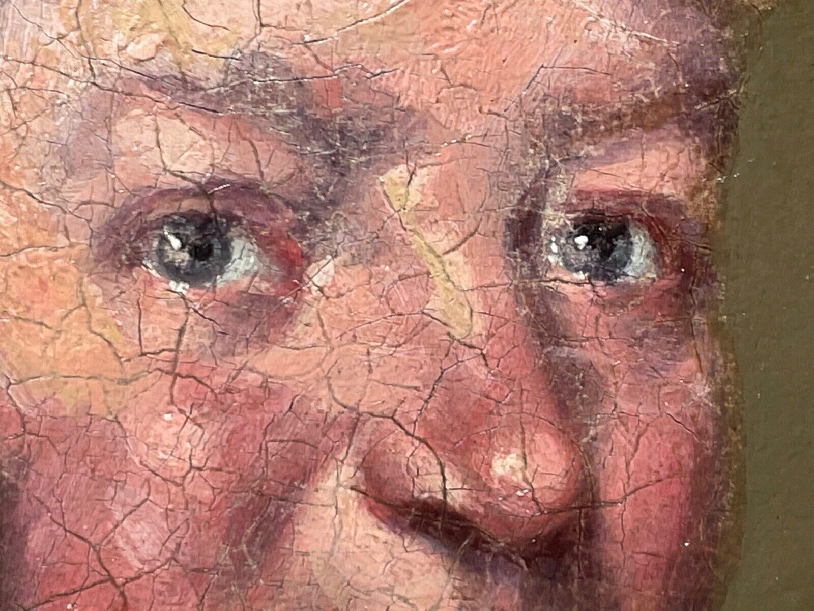 Artwork by John Whistler, PORTRAIT OF AN ENGLISH GENTLEMAN OIL PAINTING, Made of Oil on canvas