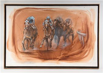 "Secretariat Passing Riva Ridge - Beverley Bryant