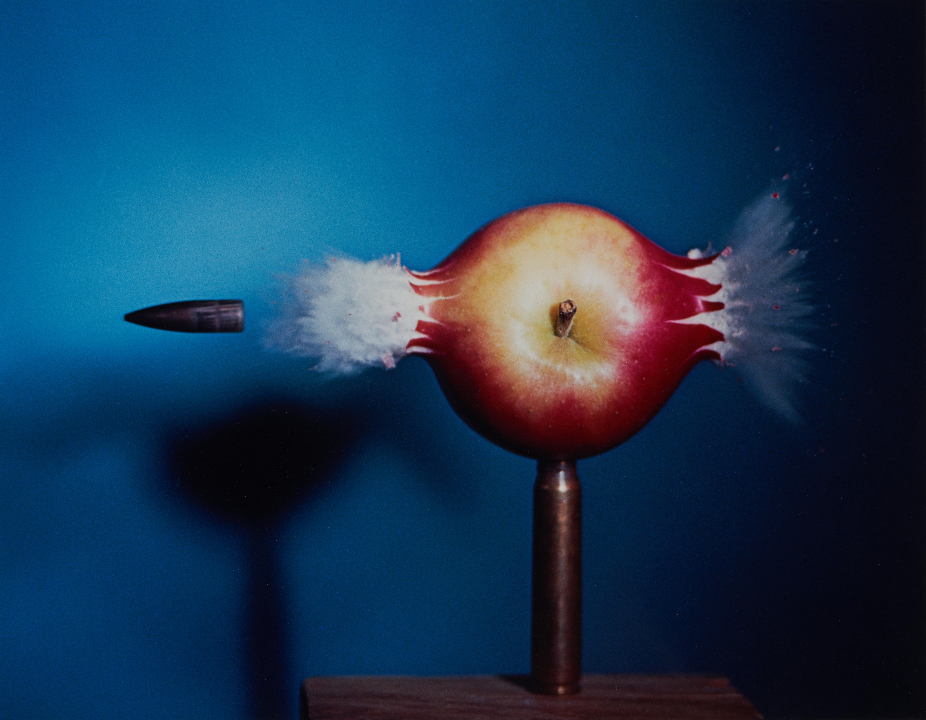 Bullet Through Apple by Harold Eugene Edgerton, 1964