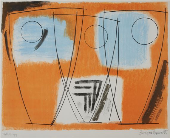Barbara Hepworth | Three Forms (1969) | MutualArt