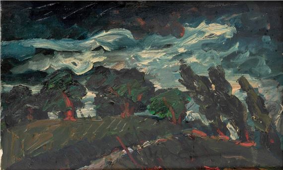 L'orage by Leopold Häfliger, 1977