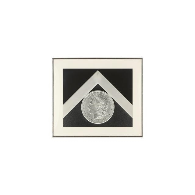 Artwork by Robert Mapplethorpe, Silver dollar, Made of photograph
