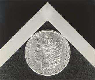 Silver dollar by Robert Mapplethorpe, 1988
