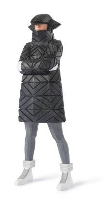 Taku Obata | SOFB BOY (DOWN JACKET DIAGONAL STRIPE) | MutualArt