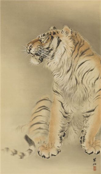 絵画 Tiger A Wise Tiger - Every Day Original