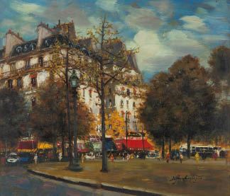 Autumn in Paris (Concold) by Hyoichi Yamamoto