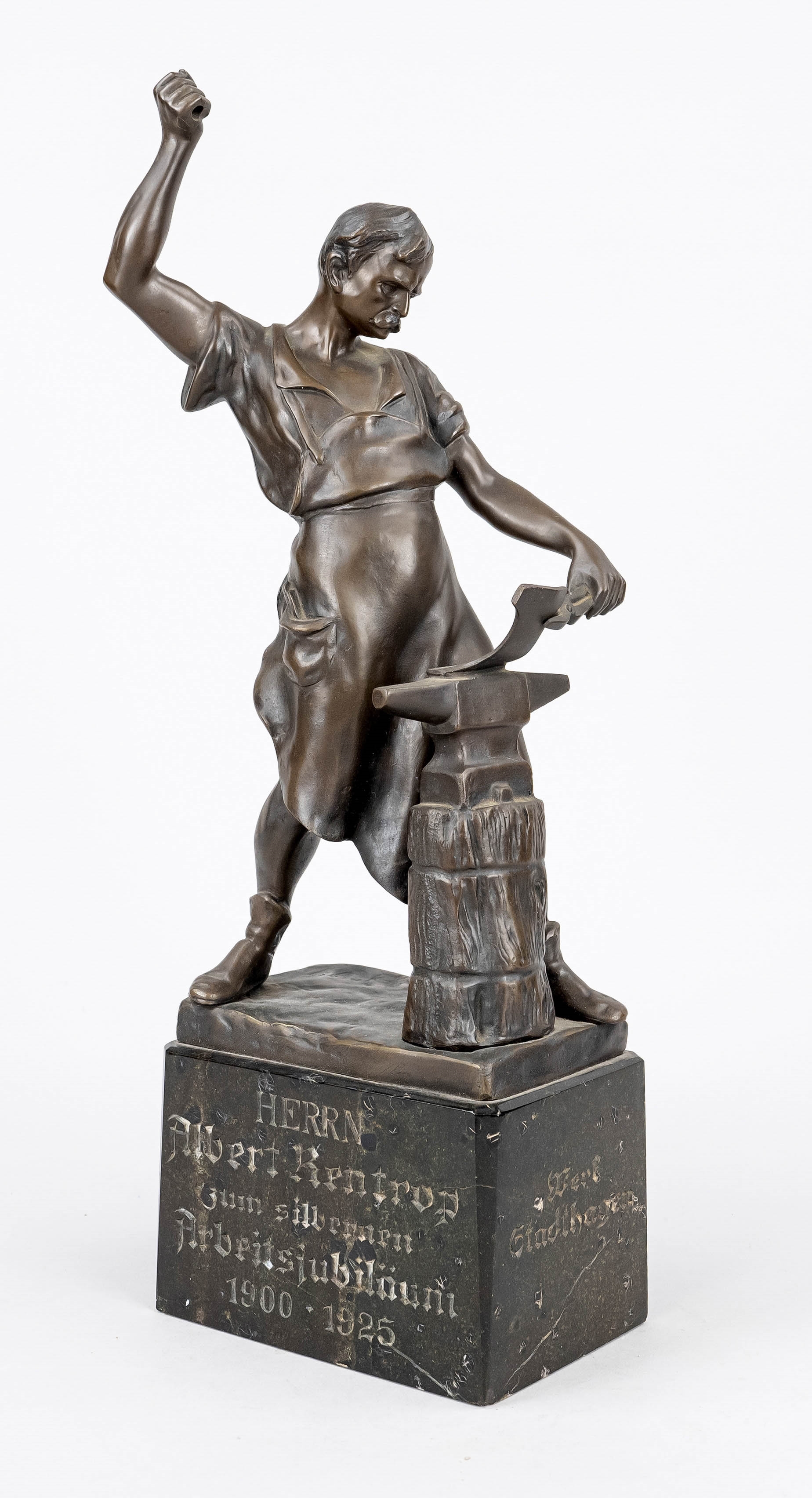 Gotthilf Jaeger | The blacksmith | MutualArt