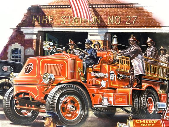 William G Teodecki | Firetrucks | MutualArt