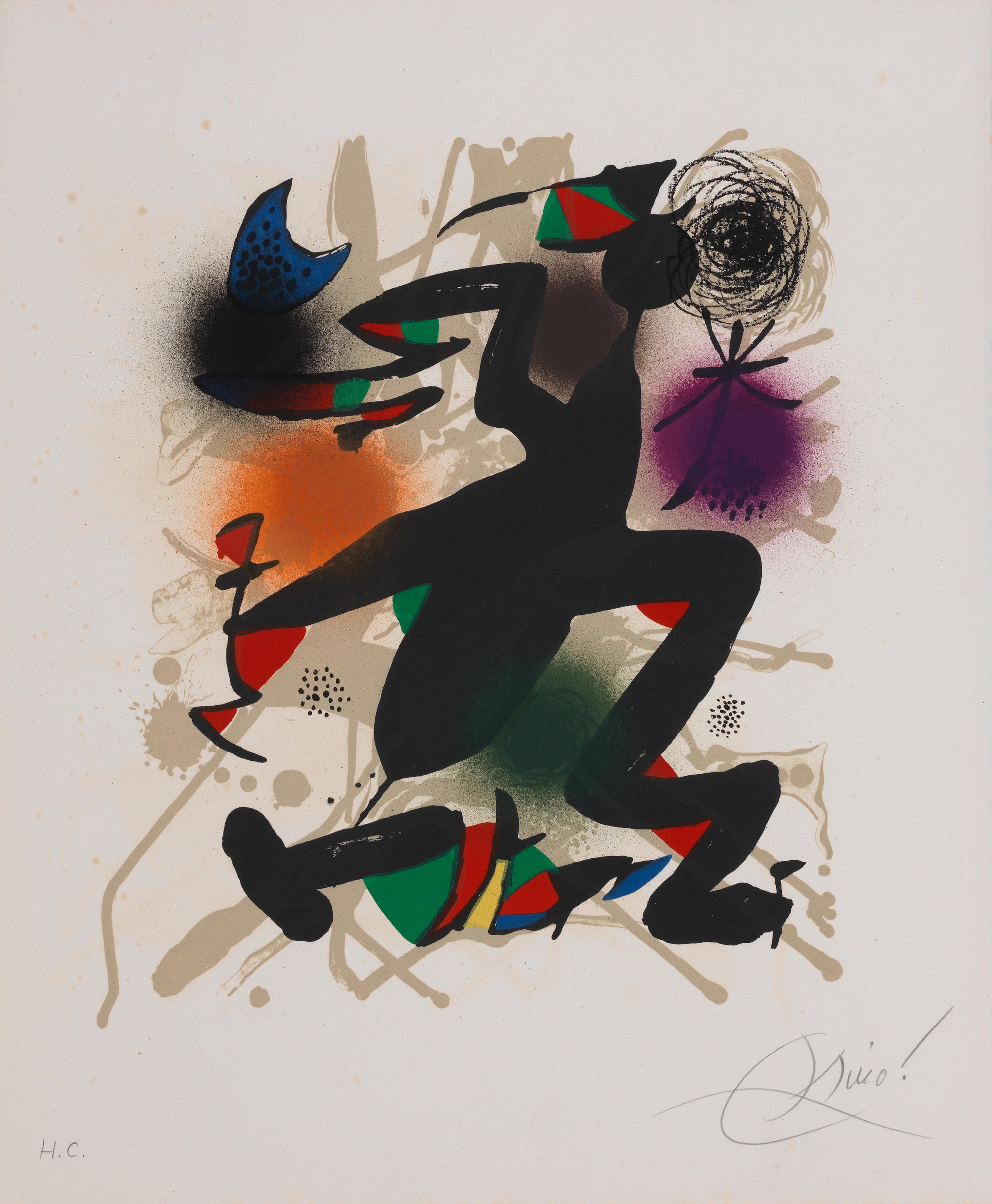 Joan Miró Lithographs III by Joan Miró, 1977