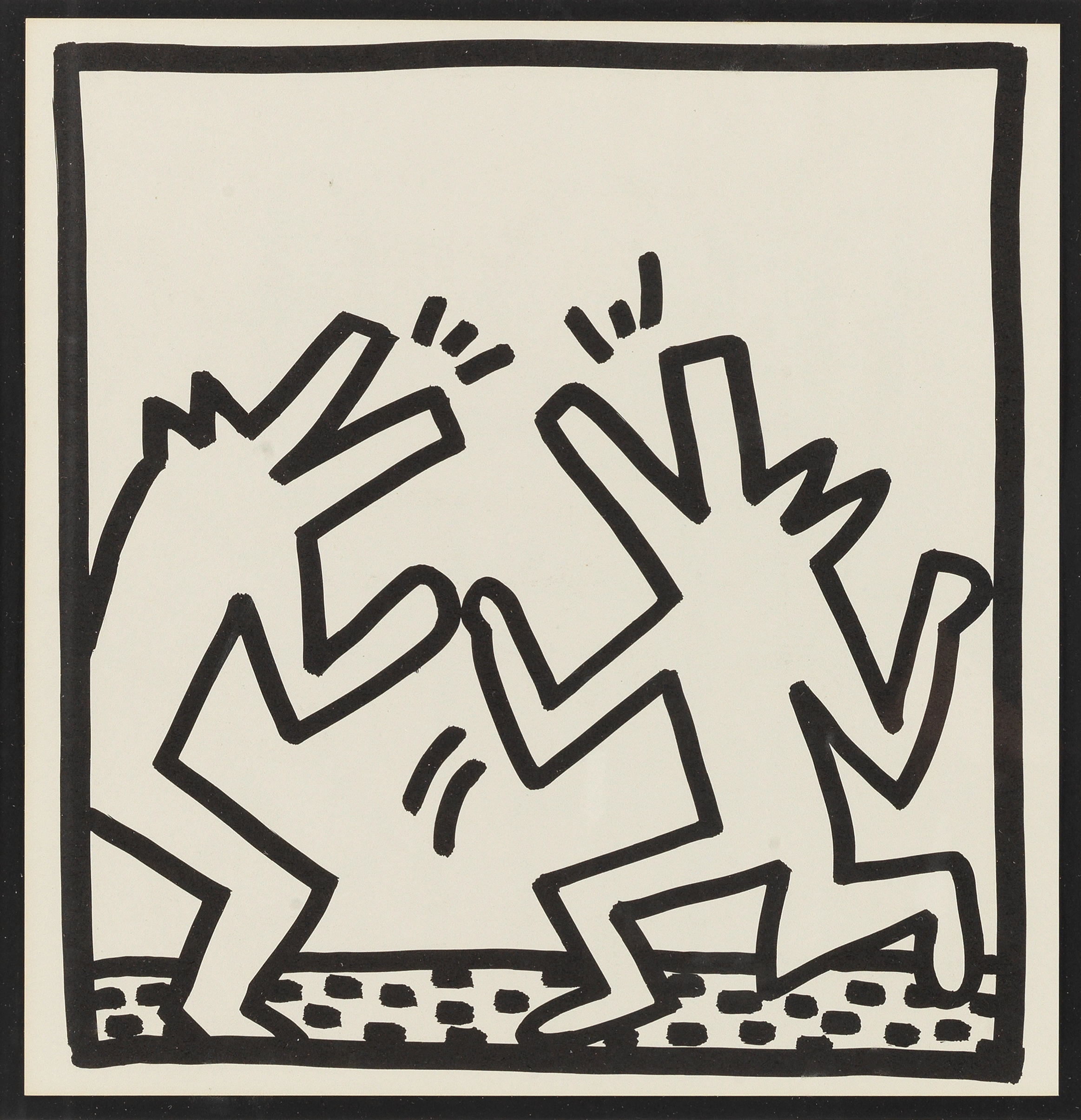 keith haring coloring pages for kids