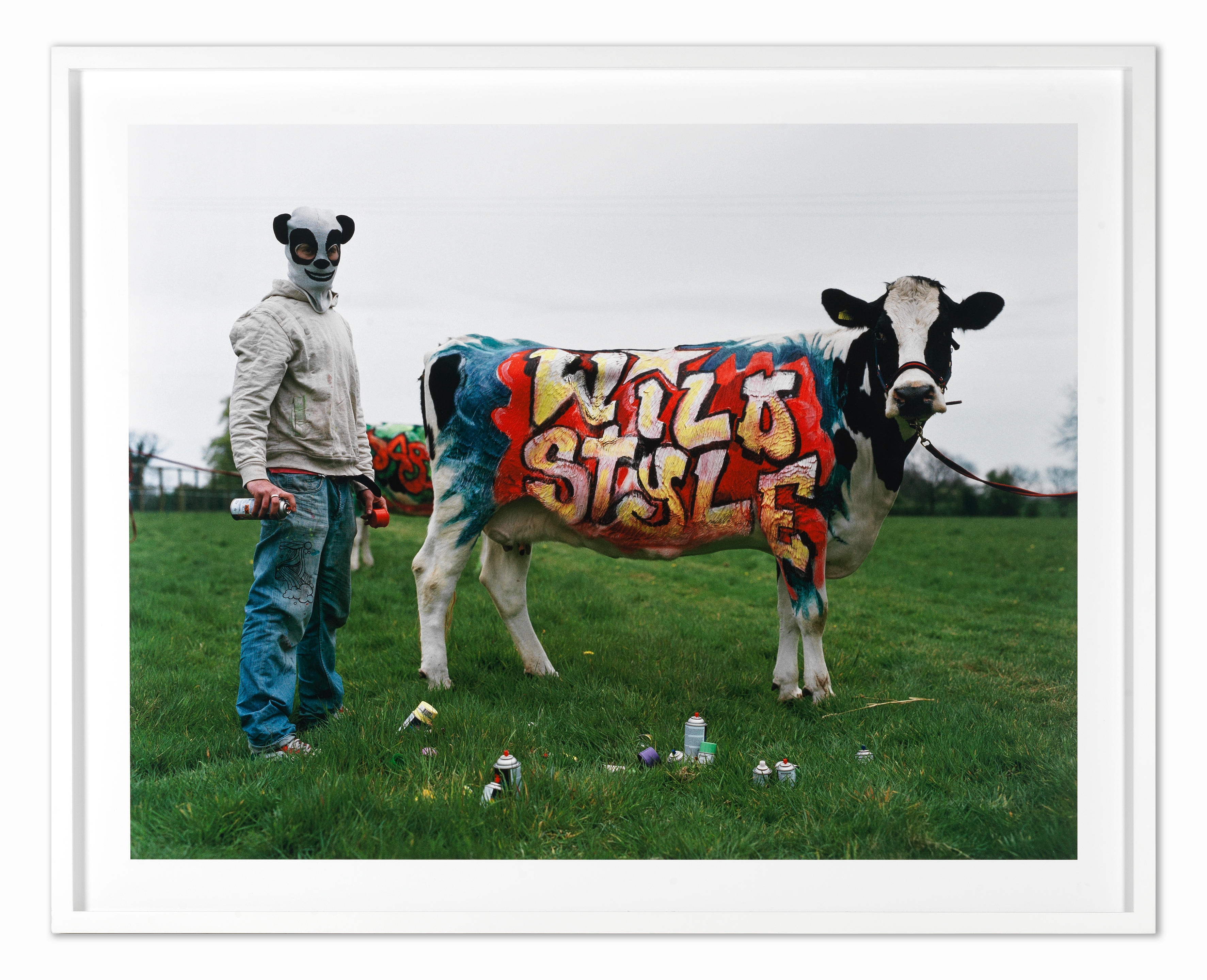 Tim Walker | Banksy and His Wild Style Cow. Oxfordshire, 2007 (2007 ...