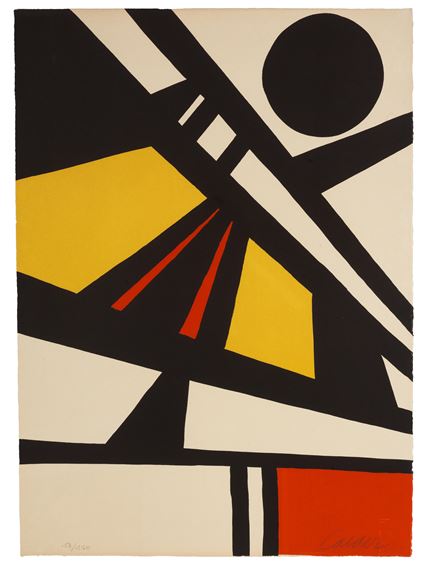 Alexander Calder | Untitled, from Graphikmappe Hochschule St. Gallen ...