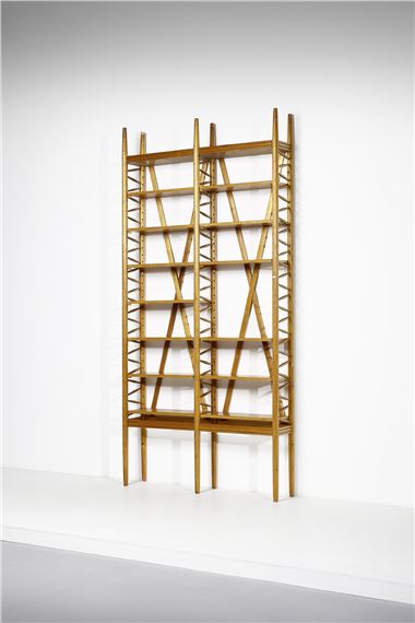 Bookcase executed by Ebanisteria Florit by Umberto Nordio, 1950