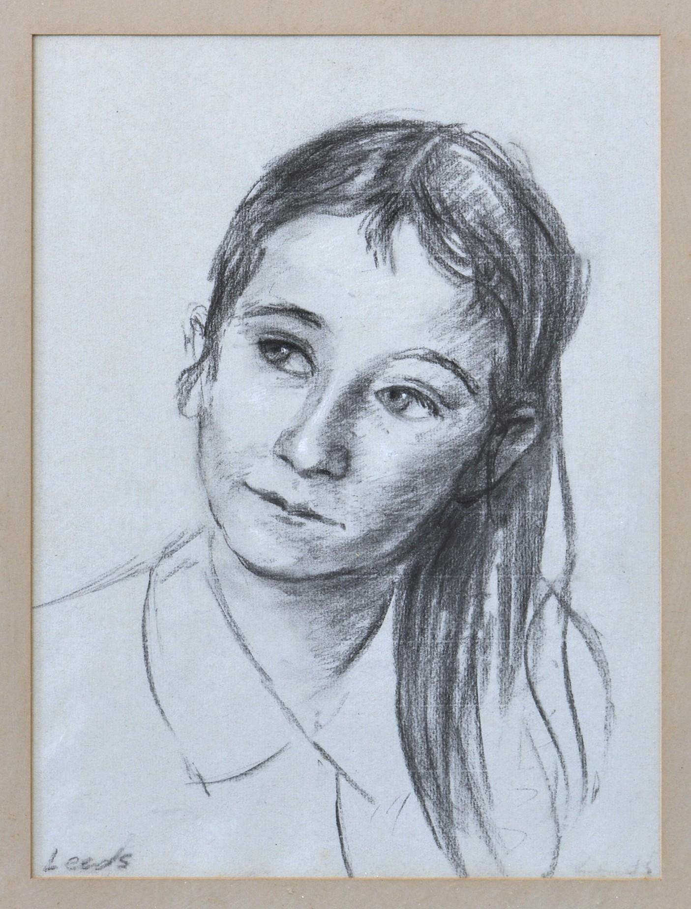 Caroline Valcher | Portrait of a Young Woman | MutualArt