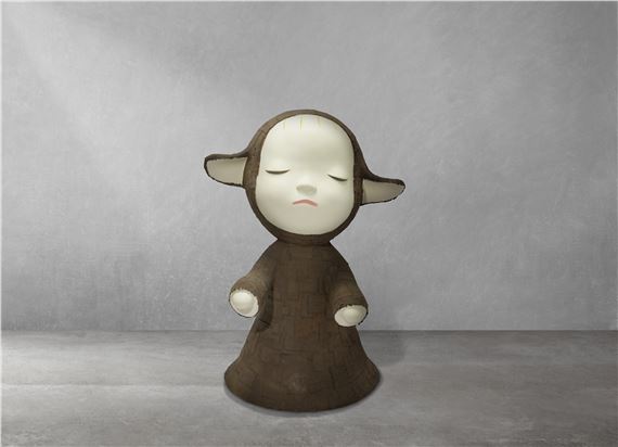 Yoshitomo Nara | The Little Pilgrims (Night Walking) (1999