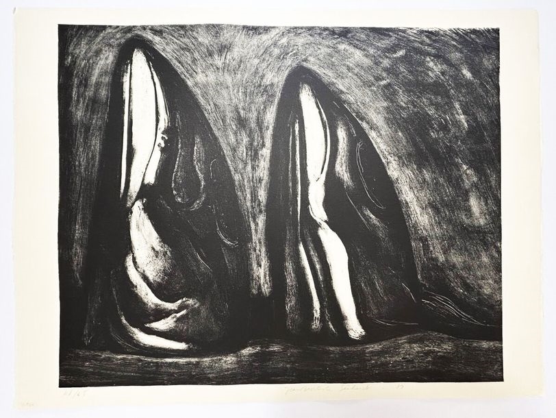 Jean-Baptiste Secheret | Two pimps (1989) | MutualArt