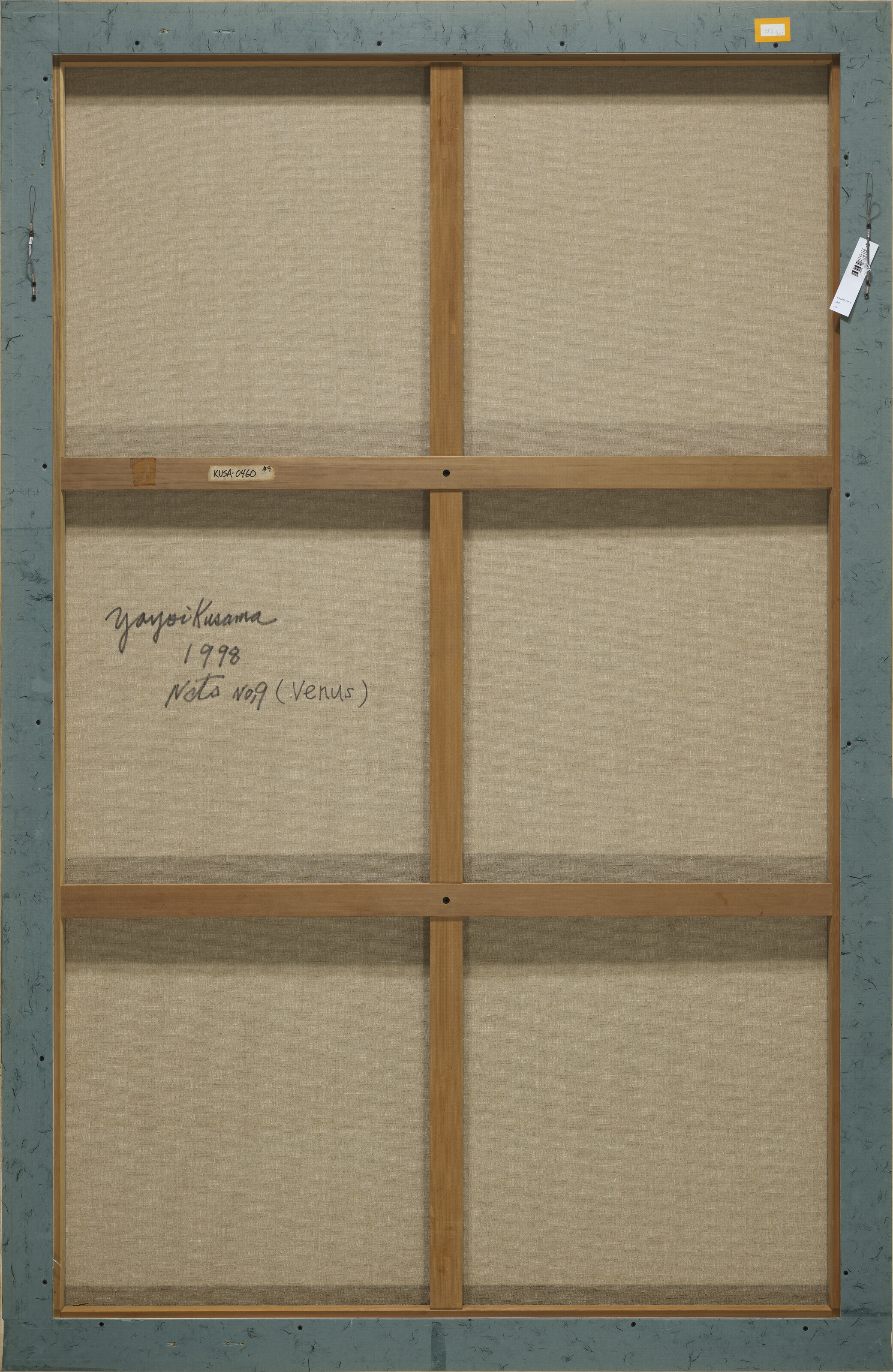 Artwork by Yayoi Kusama, Statue of Venus Obliterated by Infinity Nets, Made of acrylic on fiberglass and canvas