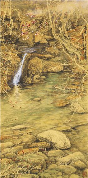 Serene Scenery by Cao Jun, Dated 2018