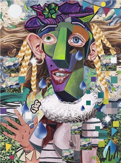 Waving Goodbye on a Warm and Sunny Day by Allison Zuckerman, Painted in 2021
