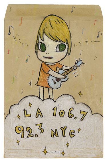 Yoshitomo Nara | The Little Pilgrims (Night Walking) (1999