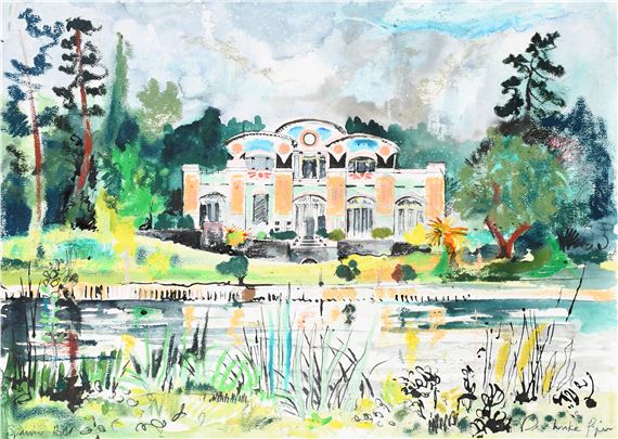 View of Sphinx Hill, Moulsford by Luke Piper