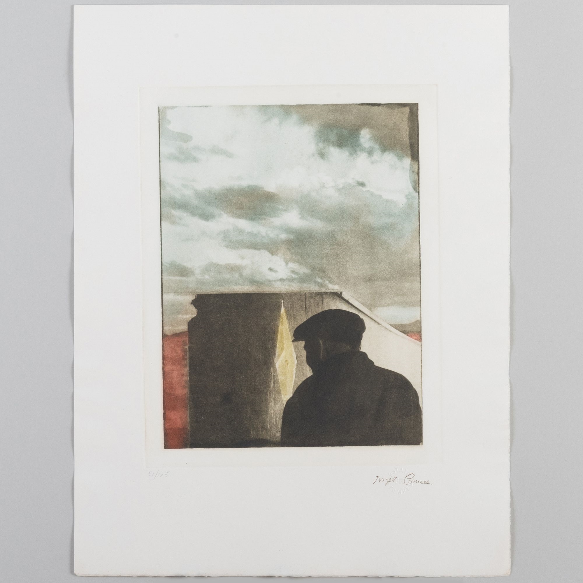 Joseph Cornell | Untitled (Girl with Bonnet) (Circa 1960) | MutualArt