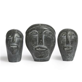THREE HEADS, CA. 1965 - Tuna Iquliq