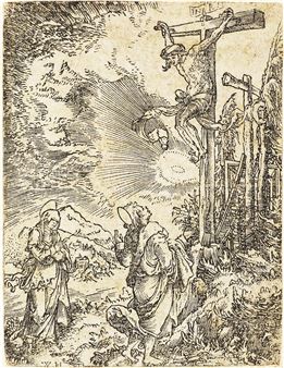 Christ on the Cross - Wolf Huber