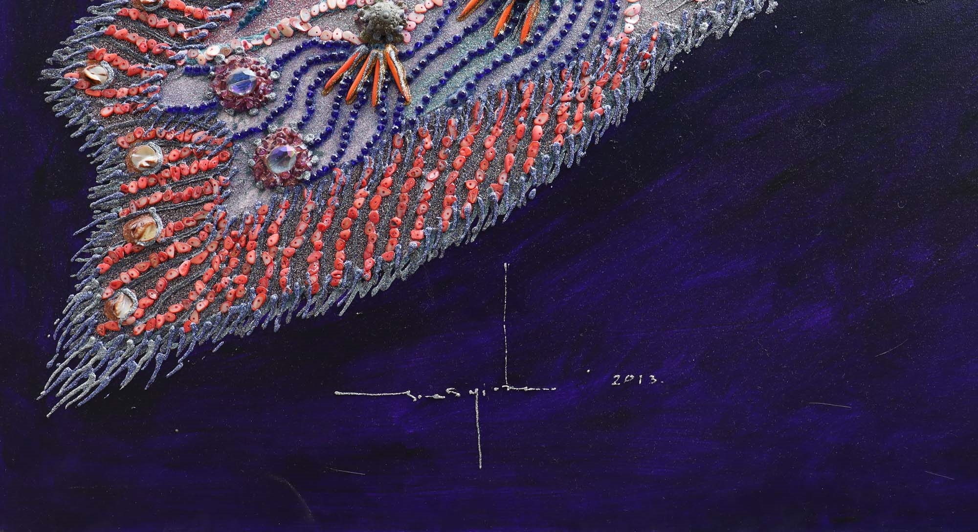 Artwork by Sasya Tranggono, From Indonesia With Love, 2013, Made of Mixed media on canvas