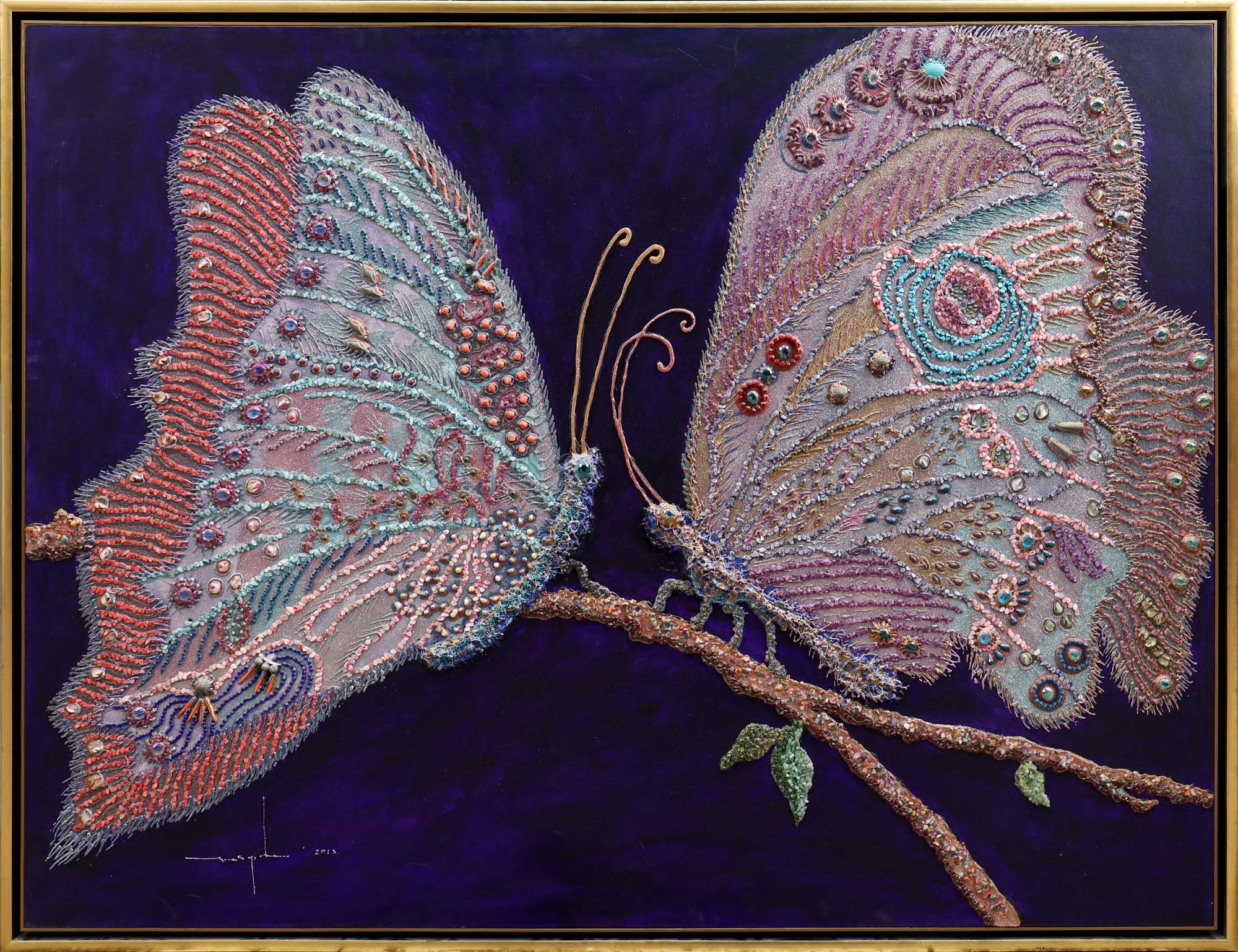 Artwork by Sasya Tranggono, From Indonesia With Love, 2013, Made of Mixed media on canvas