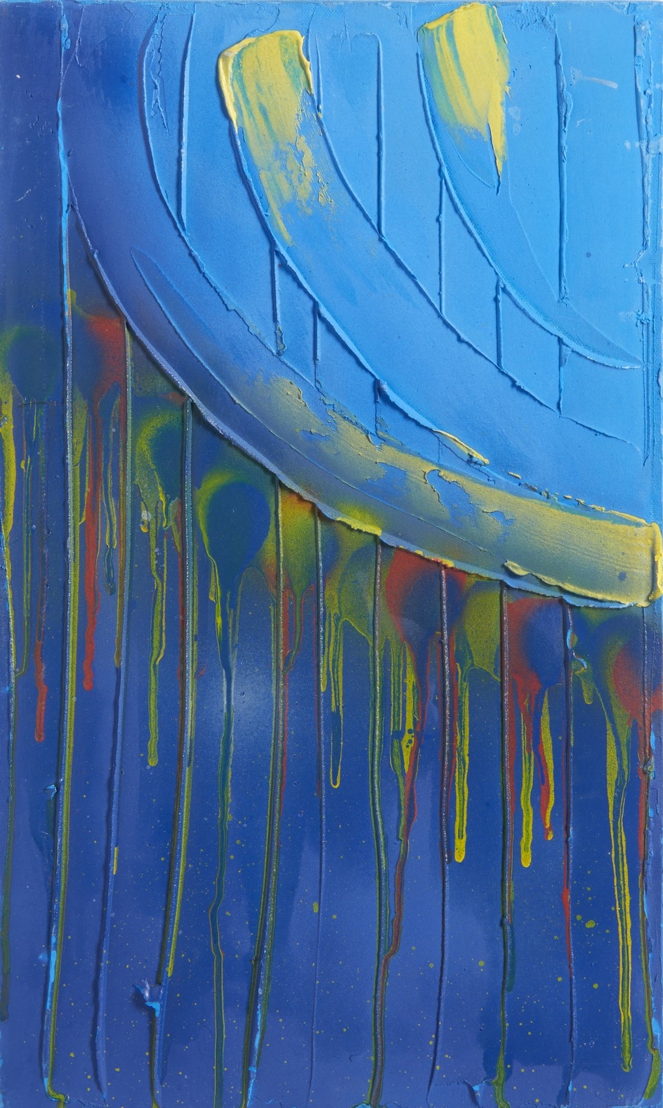 Artwork by Manon Dermis, L'oltremare., Made of Oil on canvas