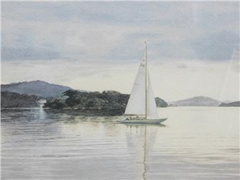 Yacht on calm waters - Michael Revers