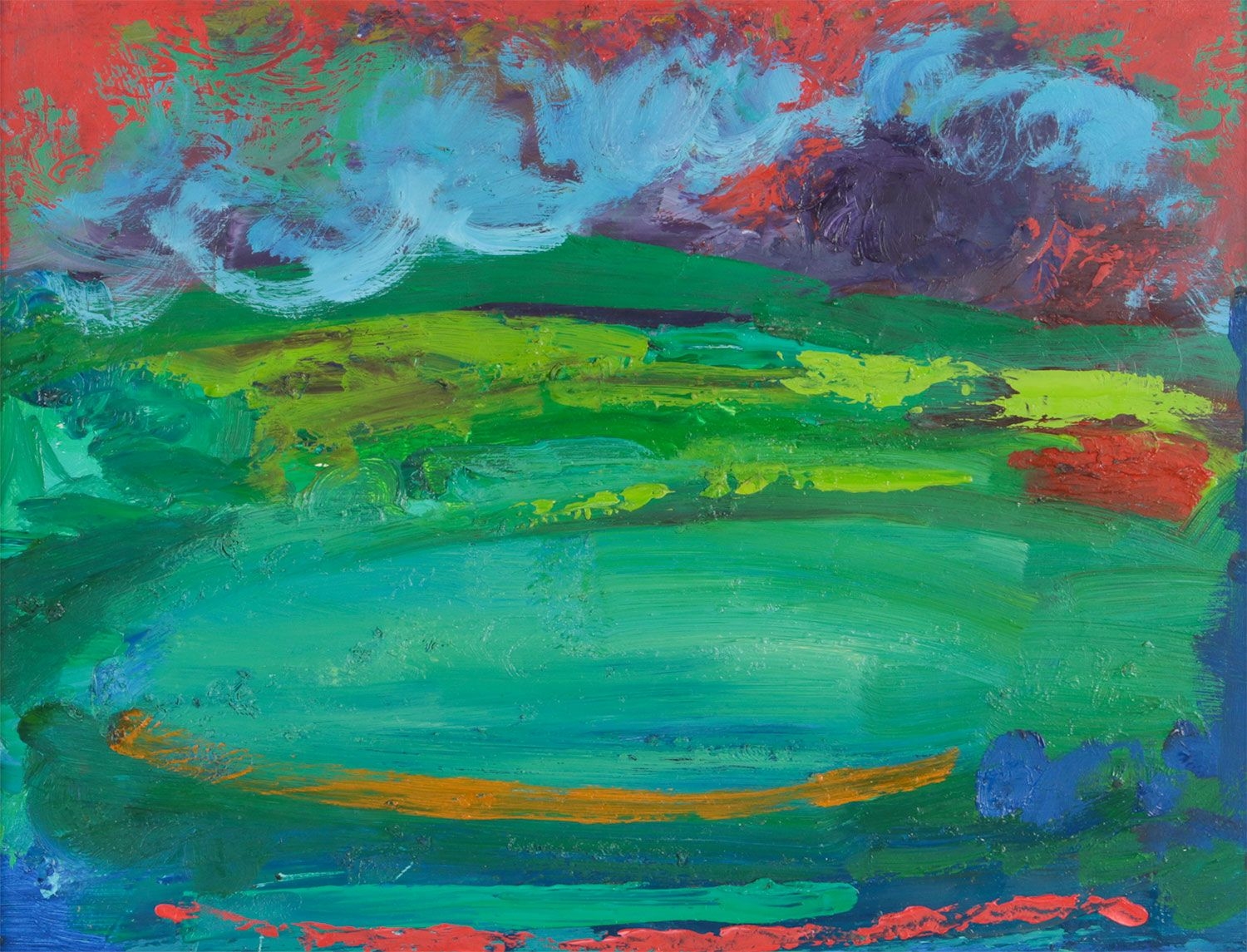 Jeremy Henderson | 'STUDY FOR HILL OF HISTORY' (1995) | MutualArt